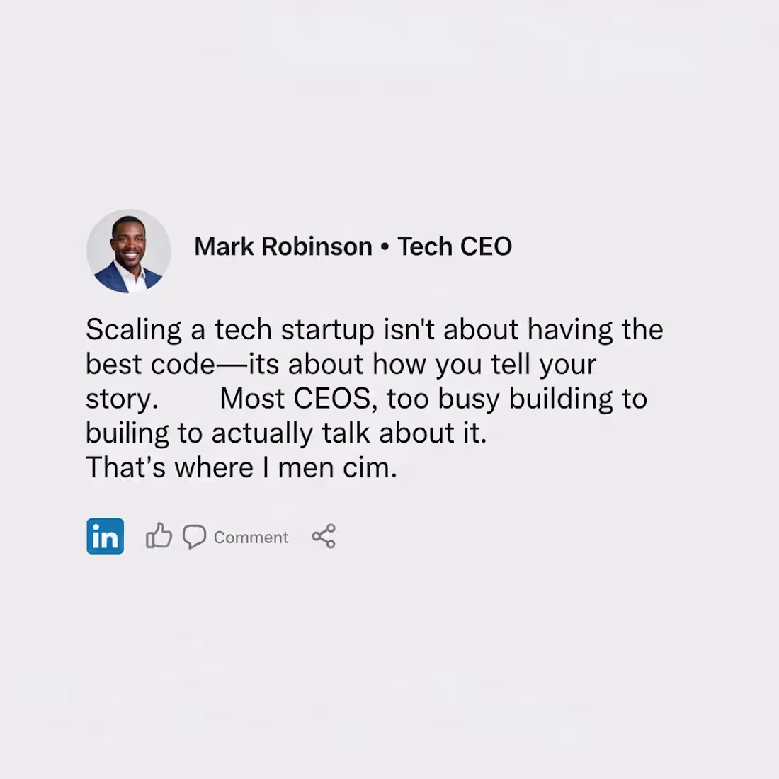 Cover image for LinkedIn Ghostwriting for Tech CEOs