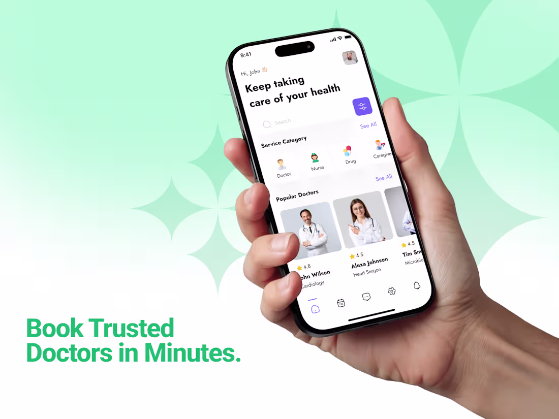 Cover image for Curelio: Smart Doctor Appointment and Virtual Care App