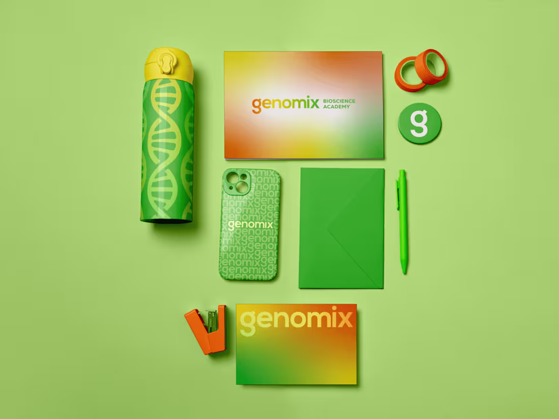 Cover image for Brand Identity Design for Genomix