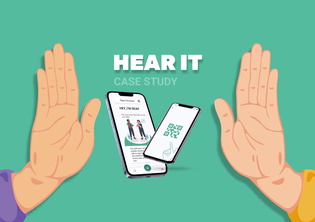 Cover image for Case study on Improving communication between deaf and abled peo