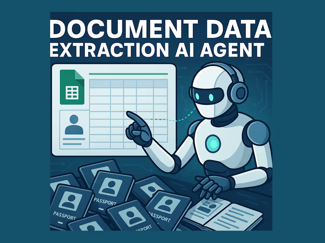 Cover image for AI Agent Automates Passport Data Extraction 