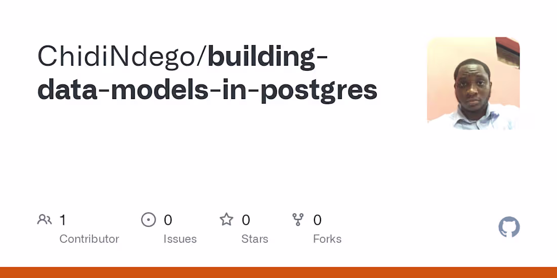 Cover image for Building Data Models In PostgreSQL