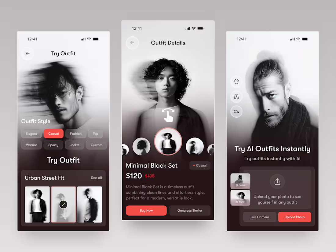 Cover image for An AI-powered fashion app designed