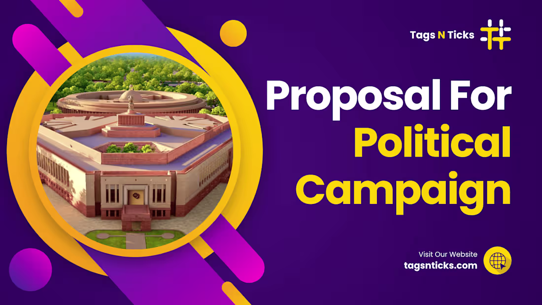 Cover image for Tags N Ticks - Political Campaign Graphic Design.