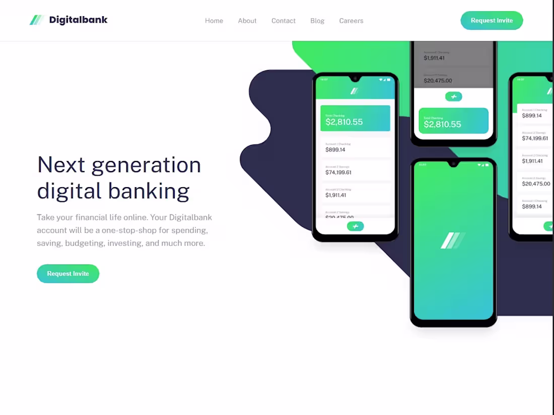 Cover image for Responsive Landing Pages Developed Using React.js 