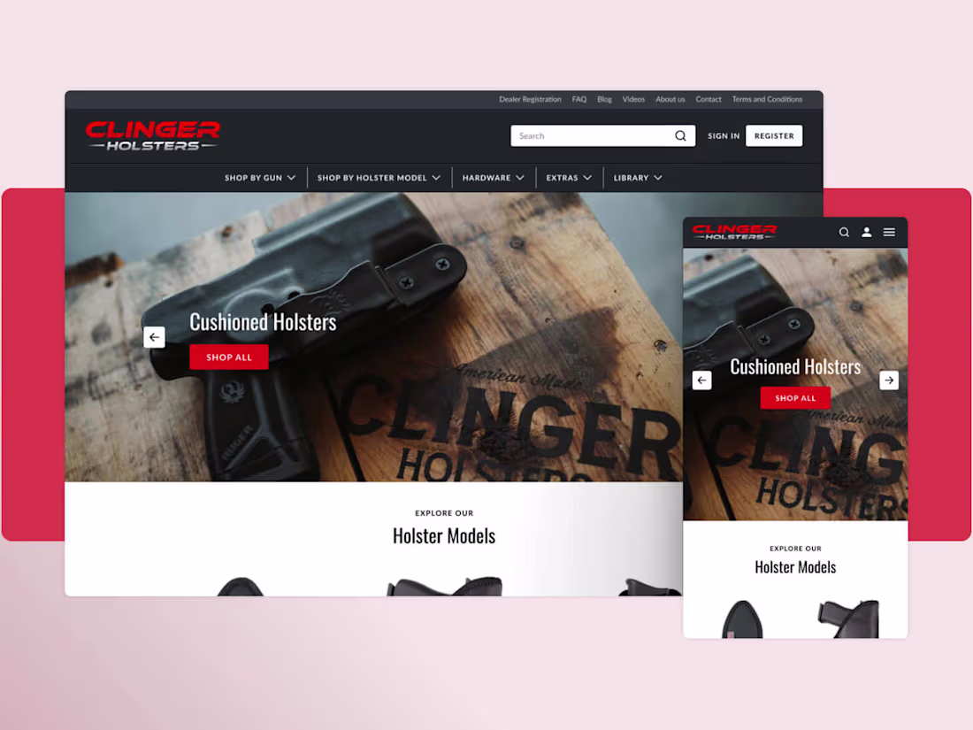 Cover image for Clinger Holsters
