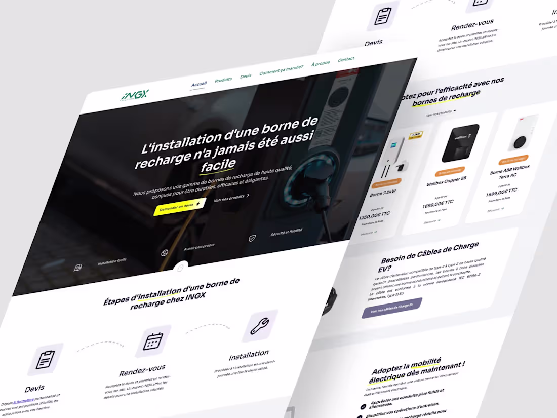 Cover image for Borne INGX Website Design & Development