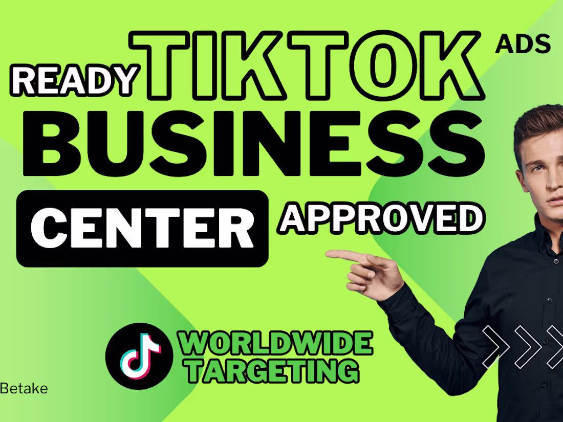 Cover image for set up TitTok business center agency ads manager account USA, EU