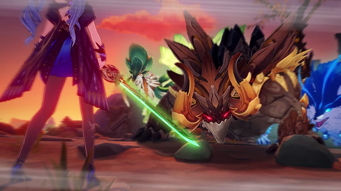 Cover image for I Fought EVERY SINGLE BOSS with Keqing... - YouTube