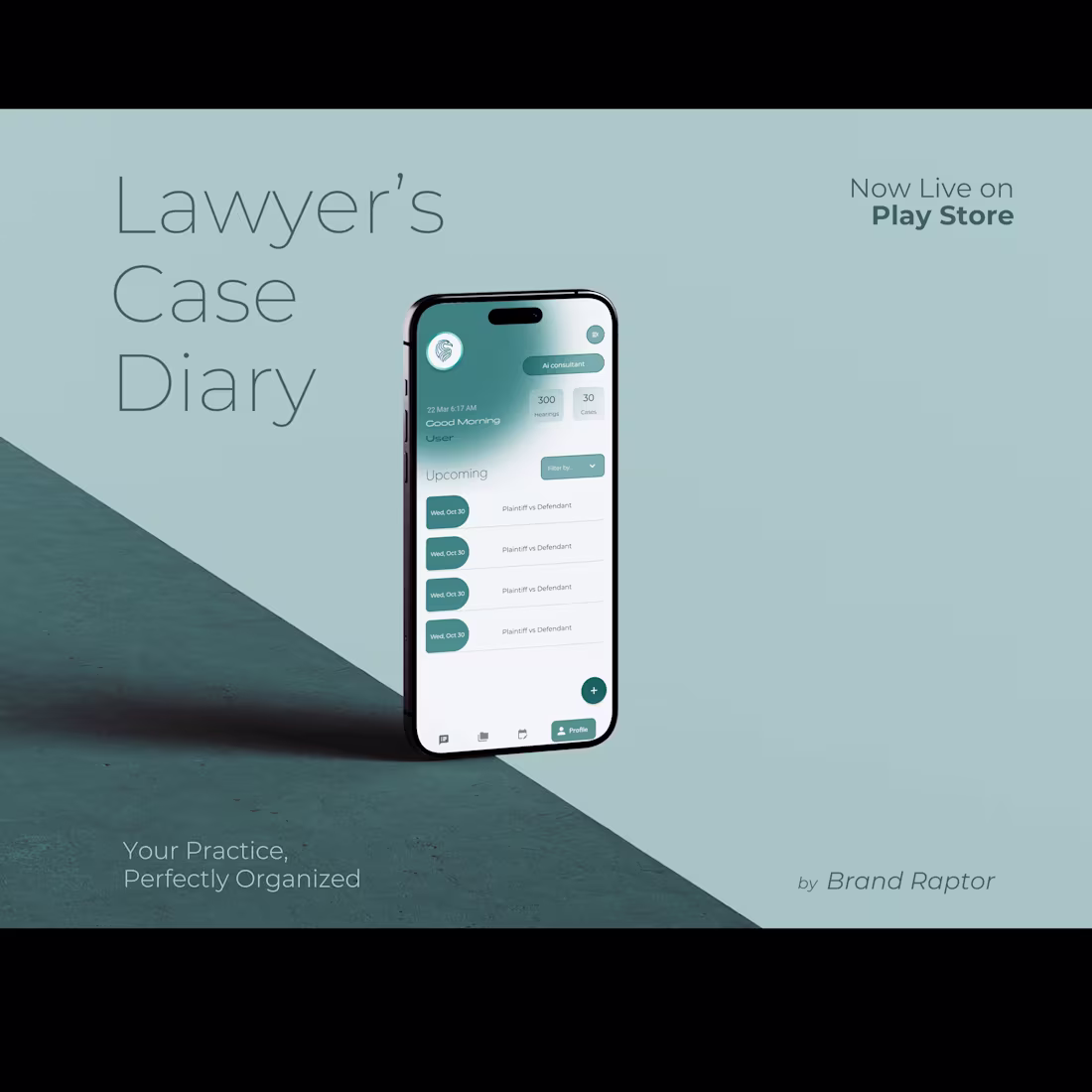 Cover image for Lawyer's Case Diary App