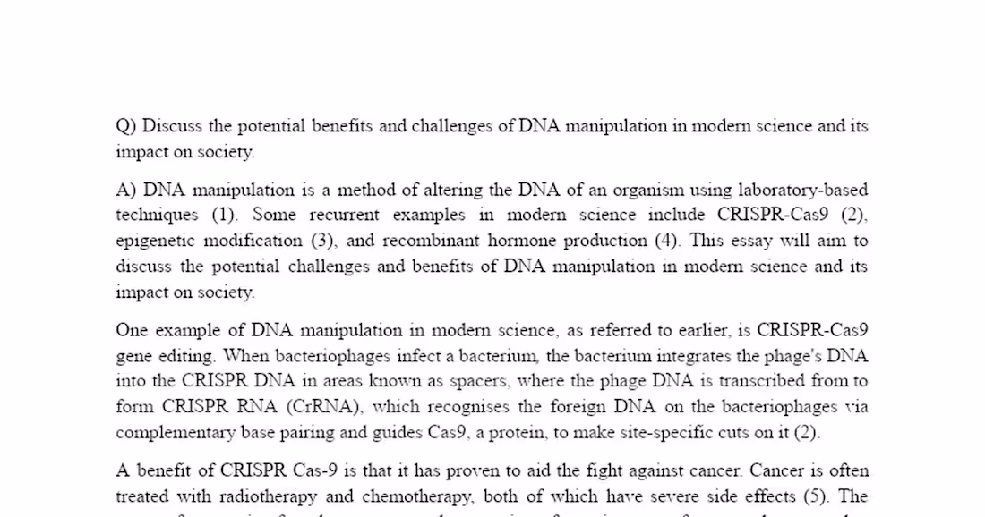 Cover image for Exploring DNA Manipulation
