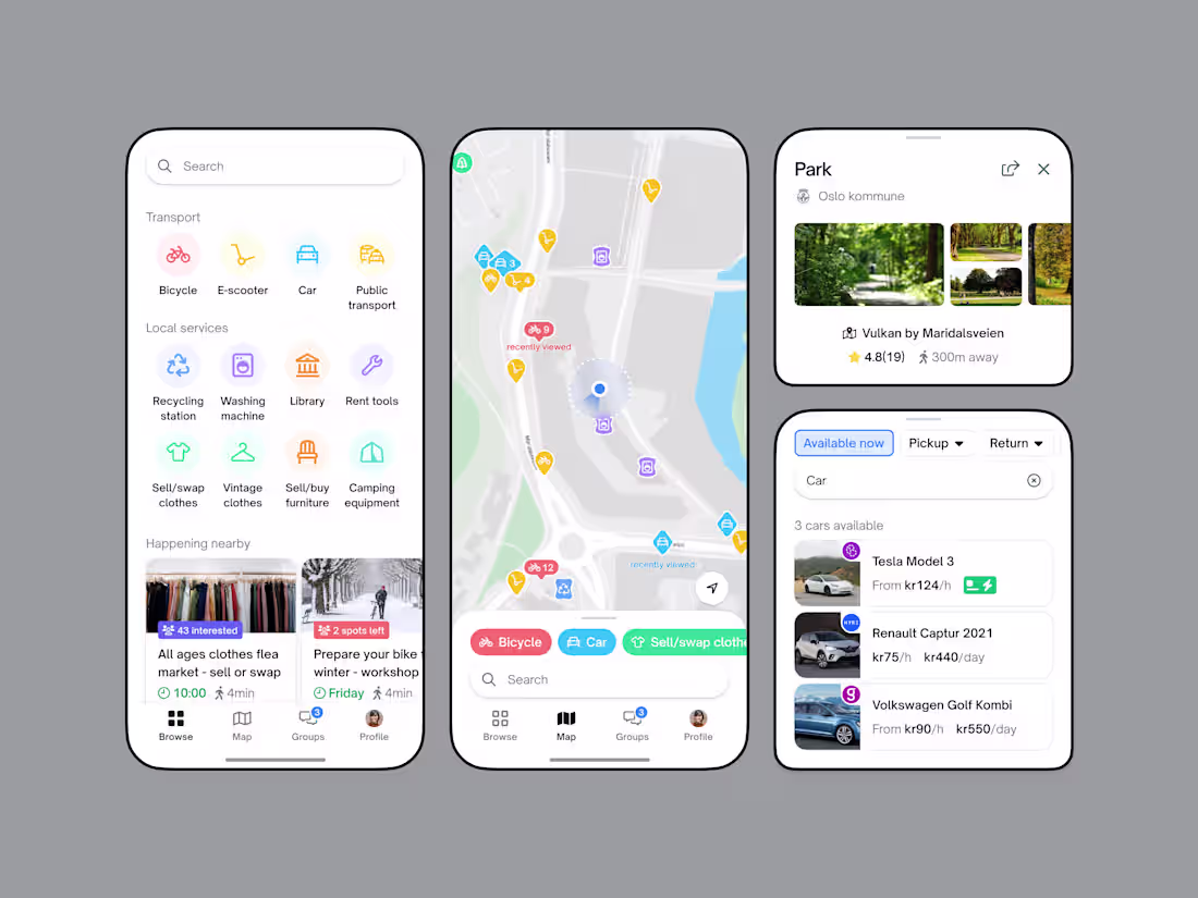Cover image for Tenant — Exploring sharing services as part of neighborhood app