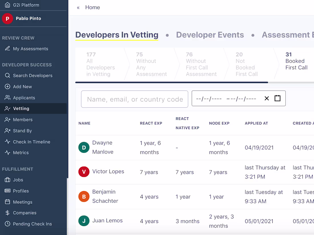 Cover image for G2i Admissions Platform