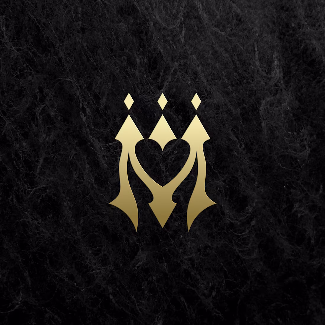 Cover image for M+Love+Crown Luxury Logotype Concept :: Behance