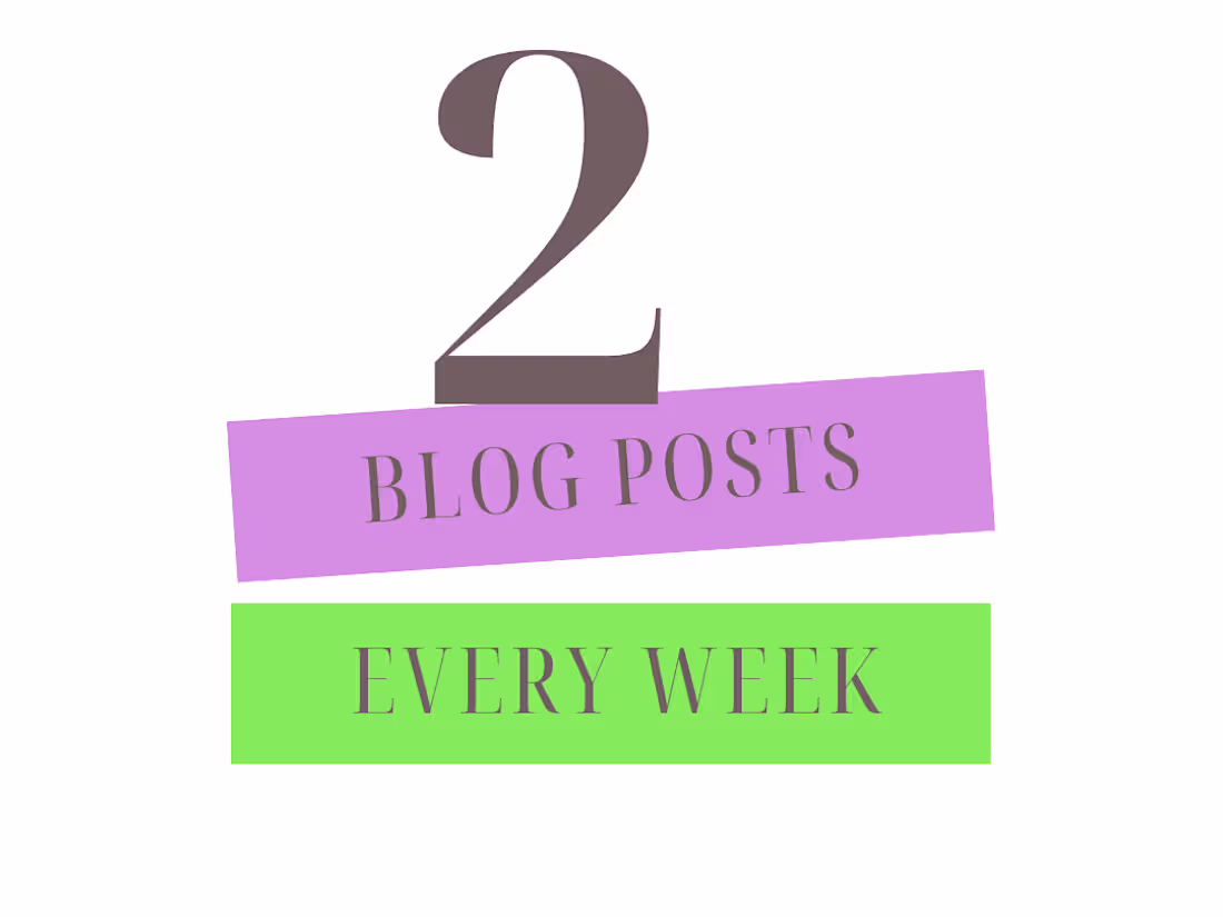 Cover image for I'll write two long form blog content for you every week.