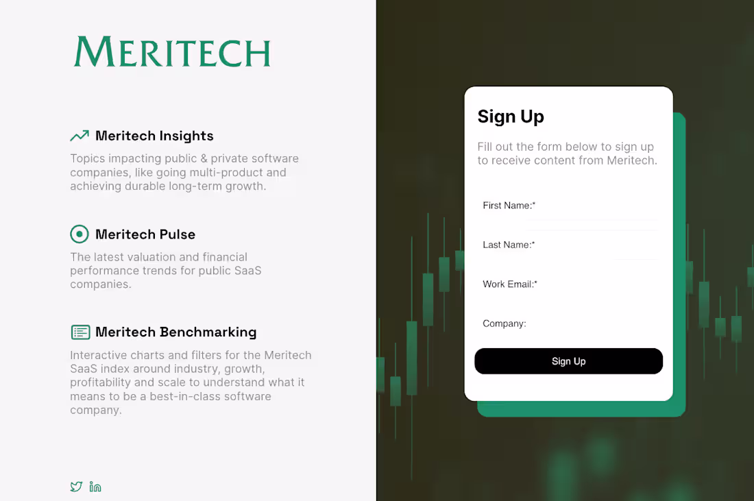 Cover image for Meritech Capital - No Code Website Development