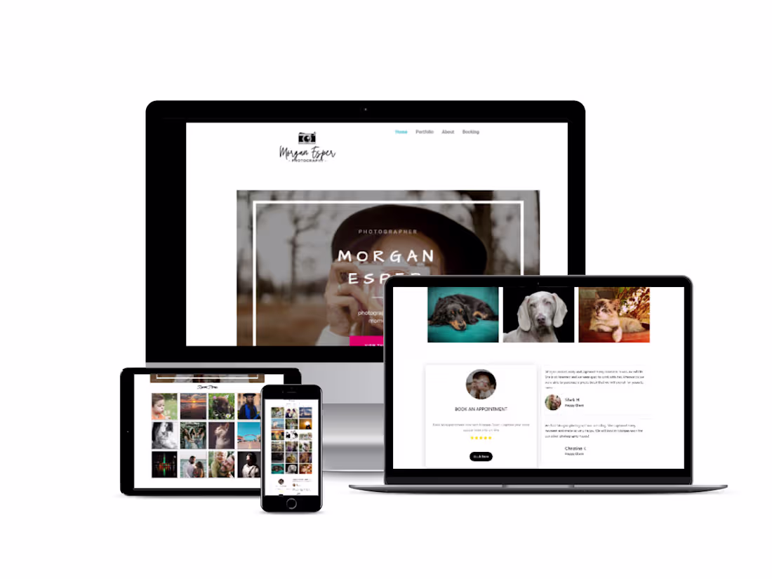 Cover image for Photography Website Design