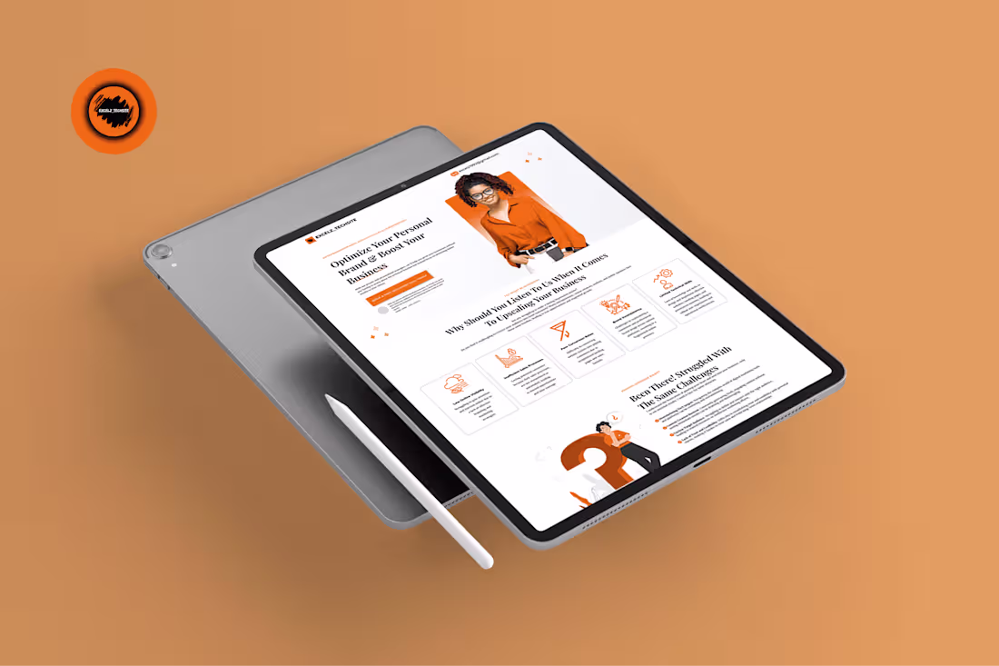 Cover image for Agency Owner Personal Brand Landing