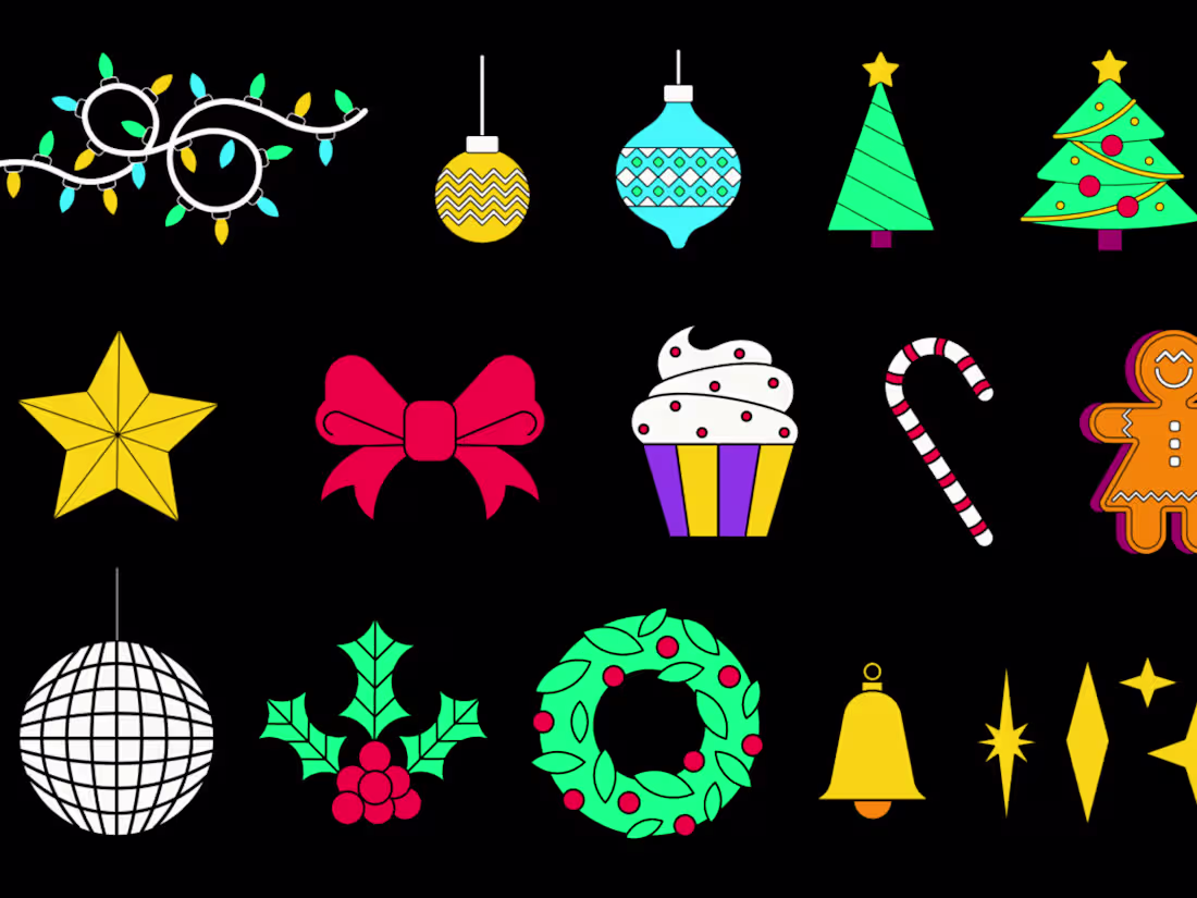 Cover image for Illustrated assets for Festive Gamification