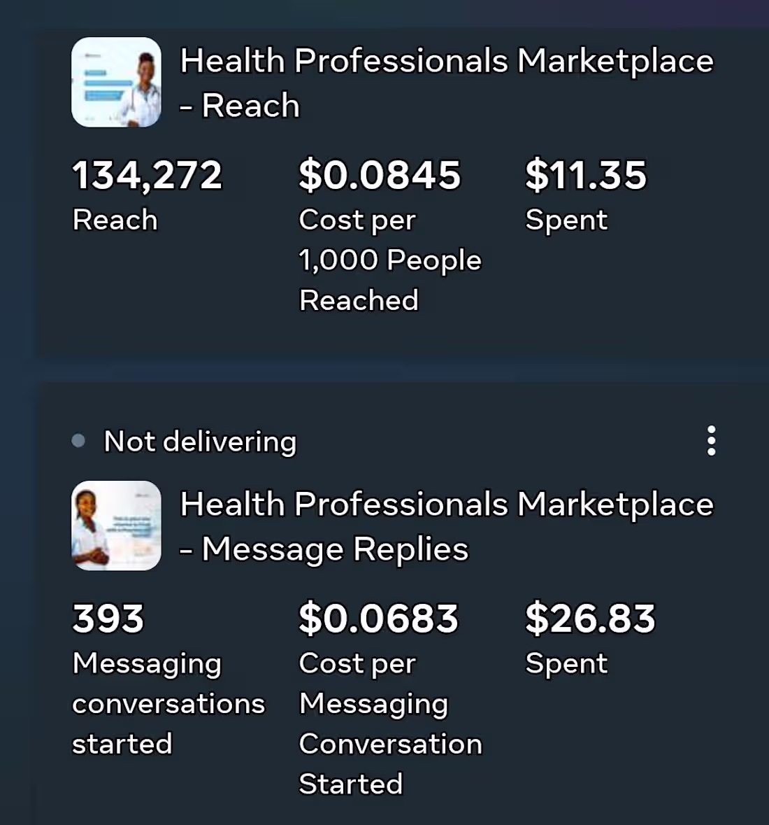 Cover image for FACEBOOK/INSTAGRAM MARKETER