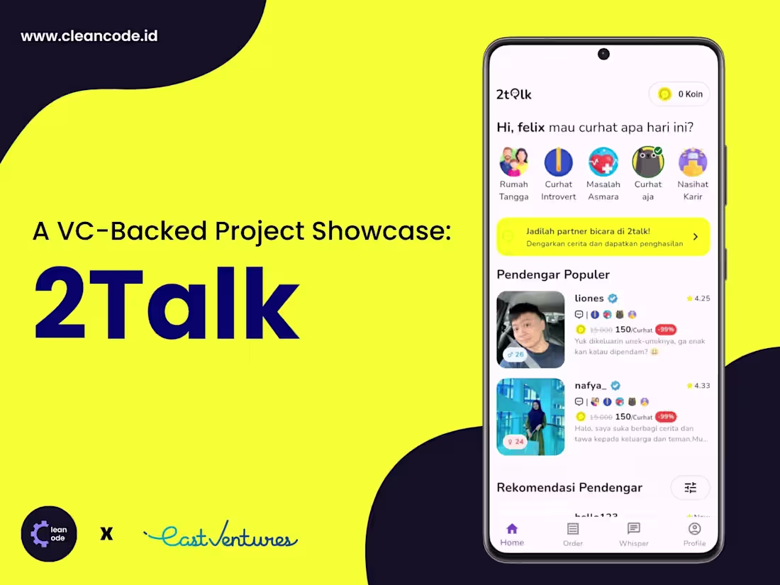 Cover image for 2Talk - App for Real Conversations