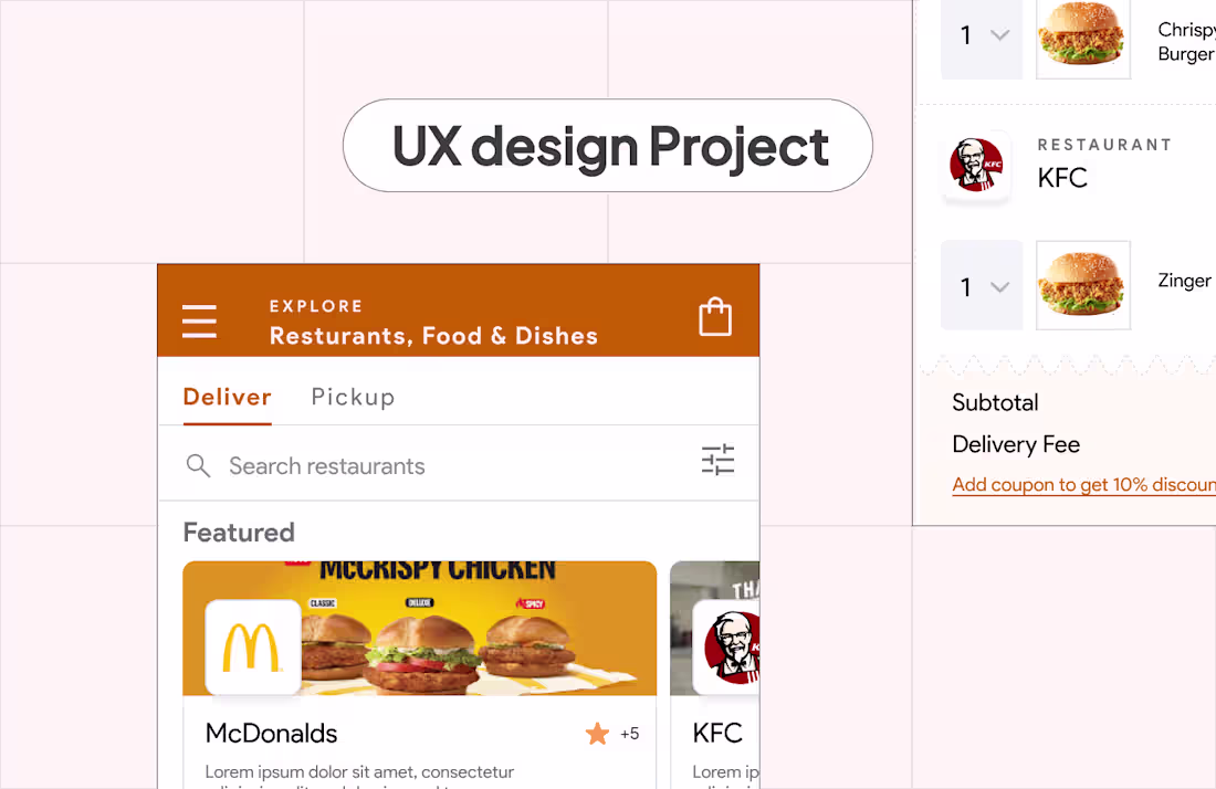 Cover image for UX & UI Design Project