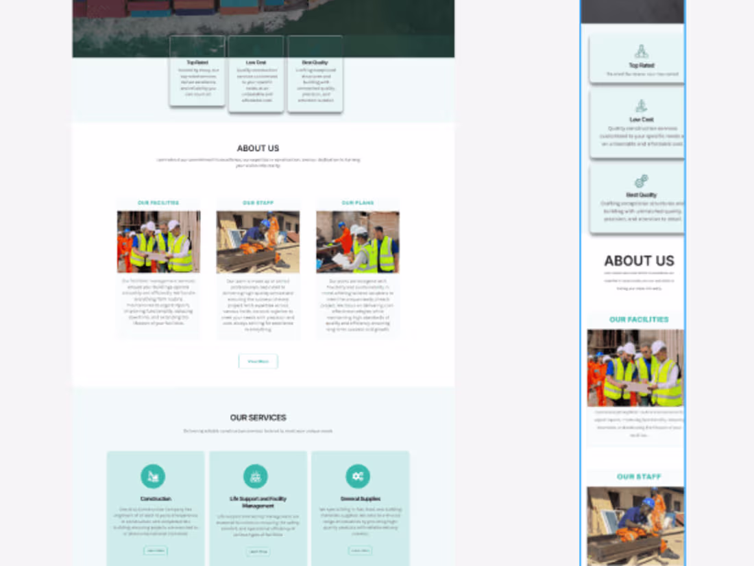 Cover image for Construction Website