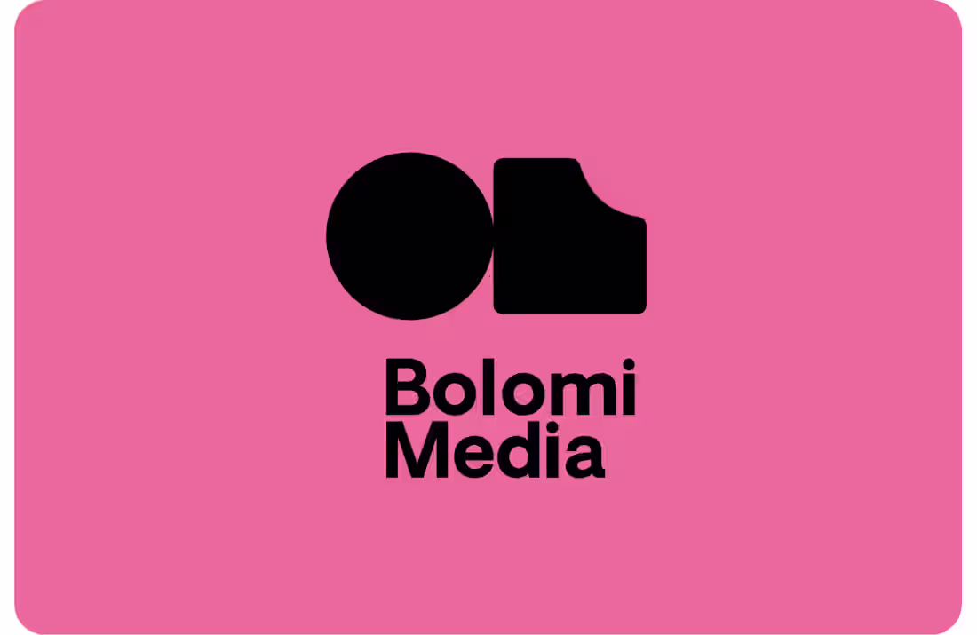 Cover image for Ebenezer Somado - Bolomi Media | Brand Identity