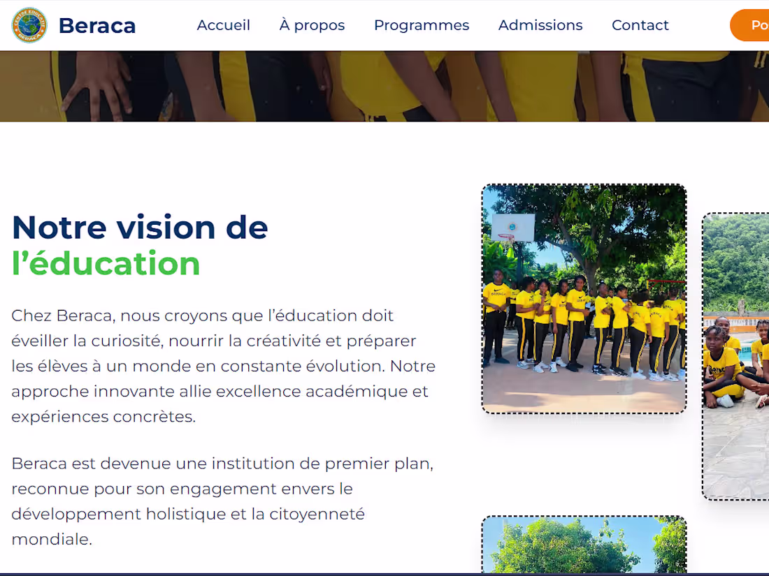 Cover image for Beraca School - Excellence in Modern Education