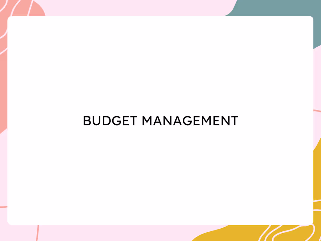 Cover image for Advertising Budget Management Framework