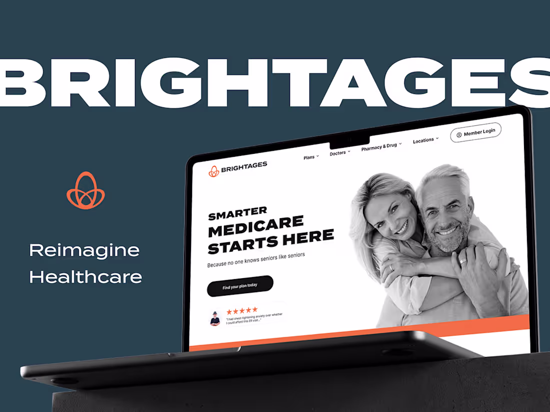Cover image for Brightages Healthcare Web Design