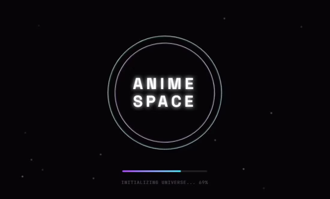 Cover image for Anime-Space is a cinematic, immersive