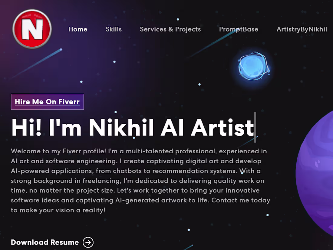 Cover image for Personal Portfolio