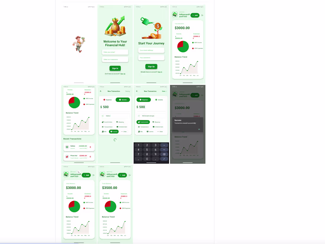 Cover image for BudgetBuddy - Personal Finance Tracker Development