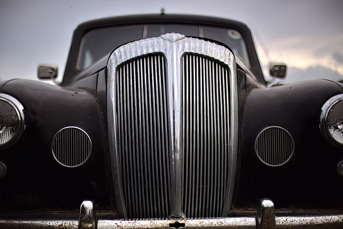Cover image for Vintage Automotive Photography — Multi-Angle Form Study Stud...