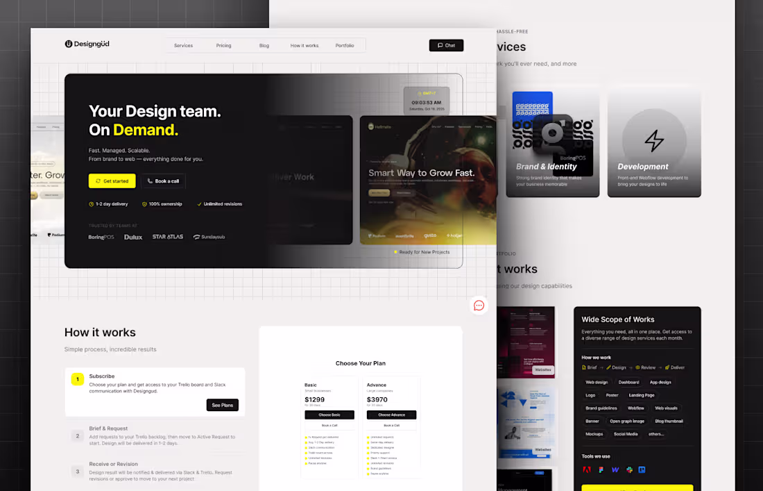 Cover image for Wake up boys. New design improvement for http://Designgud.co.