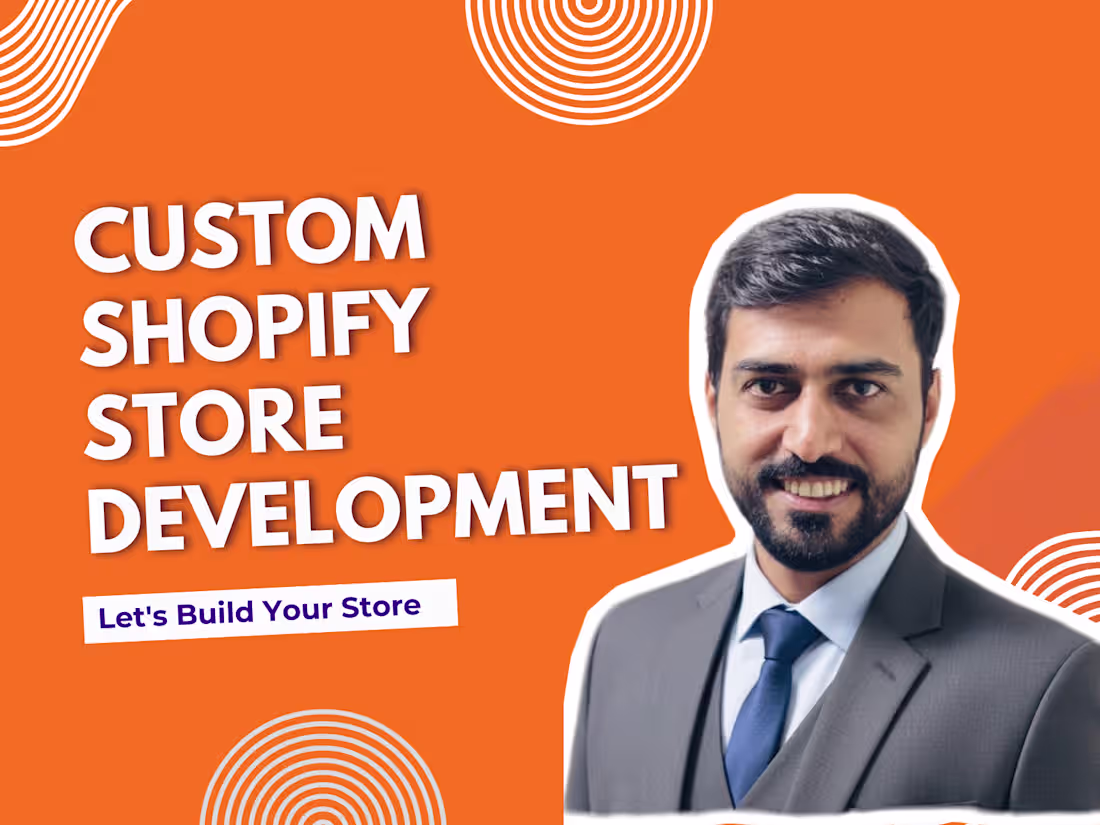 Cover image for Custom Shopify Store Development