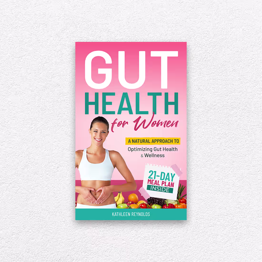 Cover image for Gut Health for Women eBook Cover Design