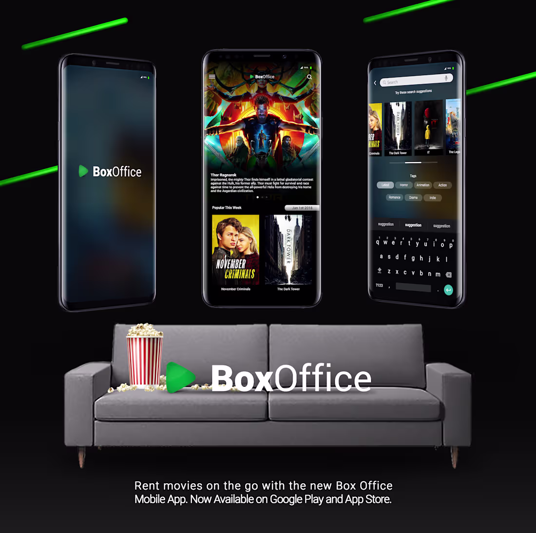 Cover image for Box Office Mobile App Concept