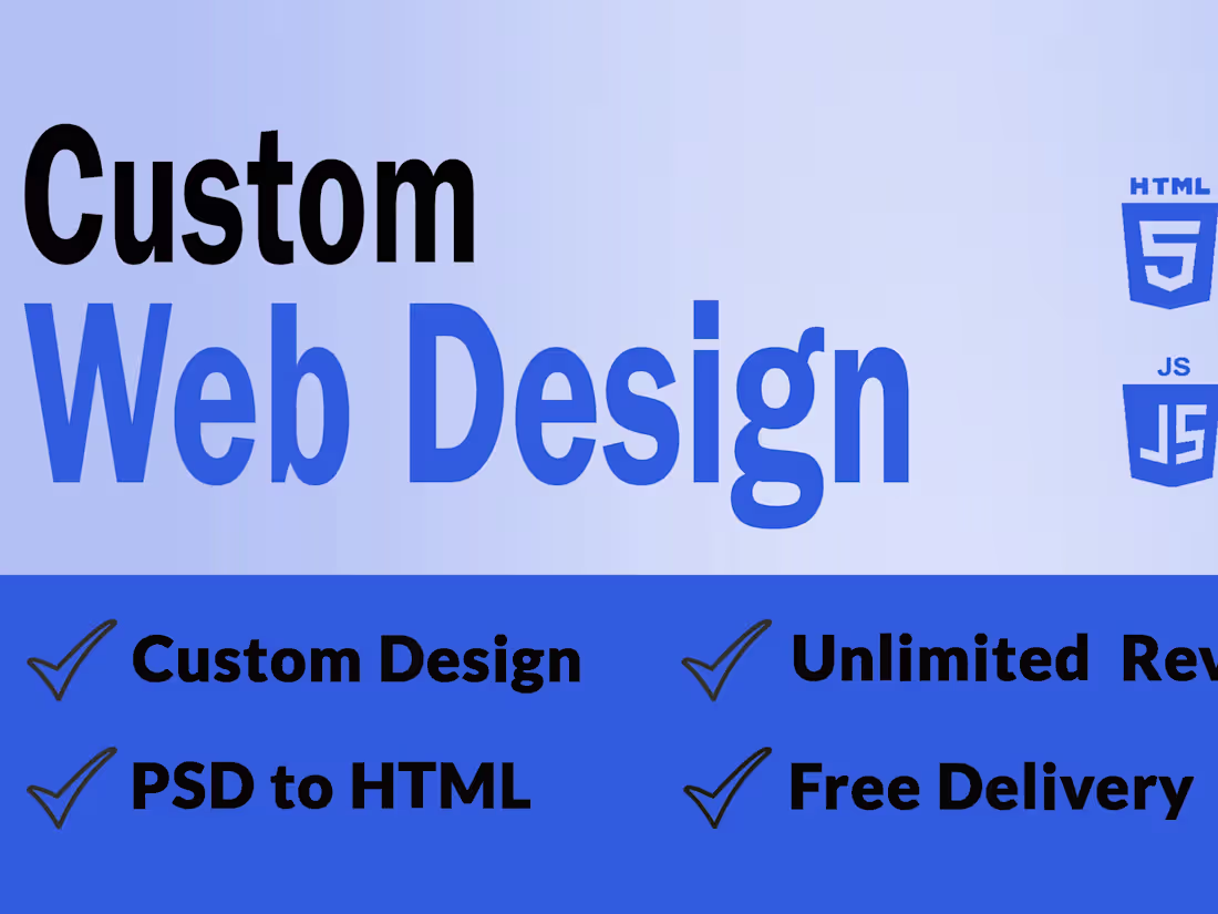 Cover image for Custom Website