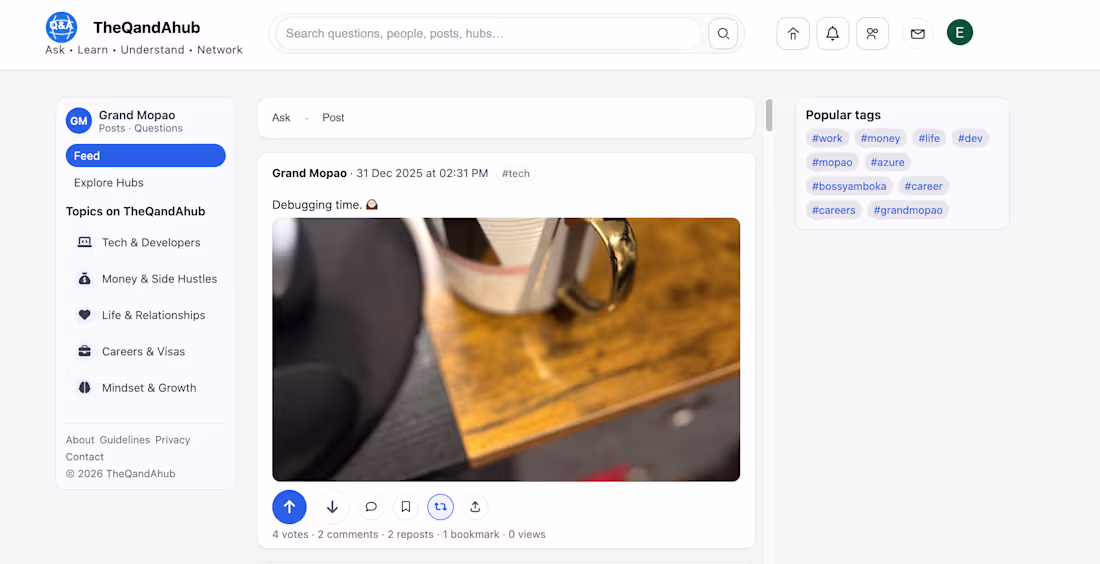 Cover image for Engage & Share: Explore Our Dynamic Q&A Social Network Now