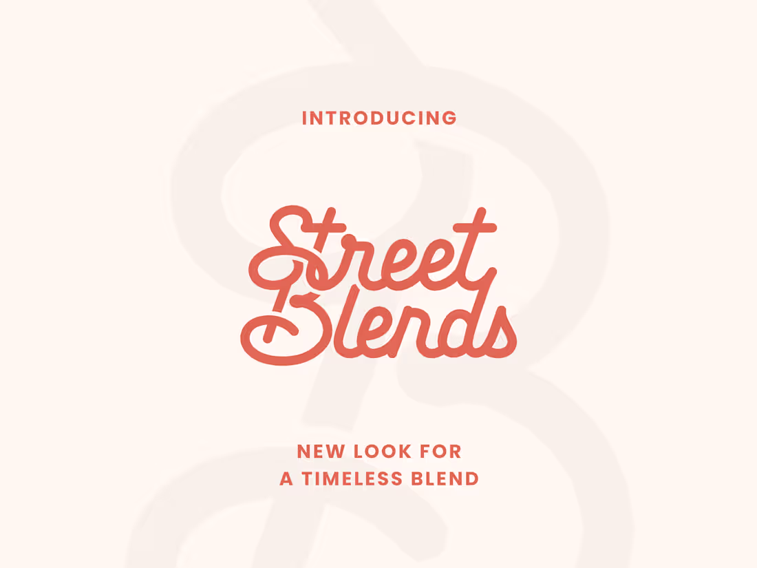 Cover image for Street Blends Rebrand