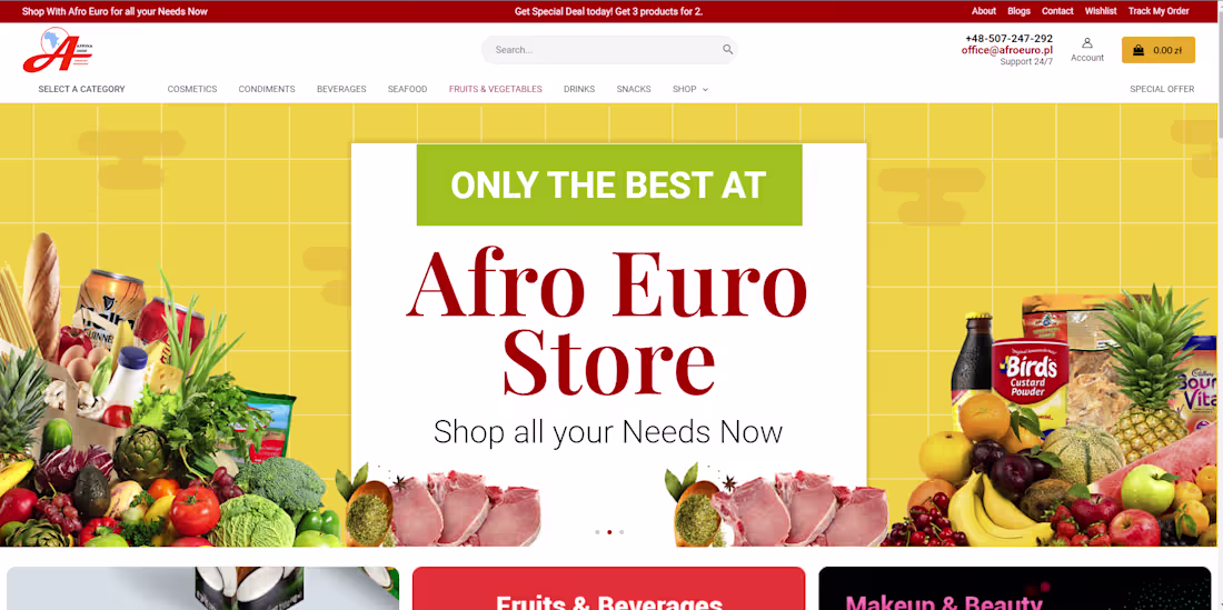 Cover image for Afro Euro Ecommerce