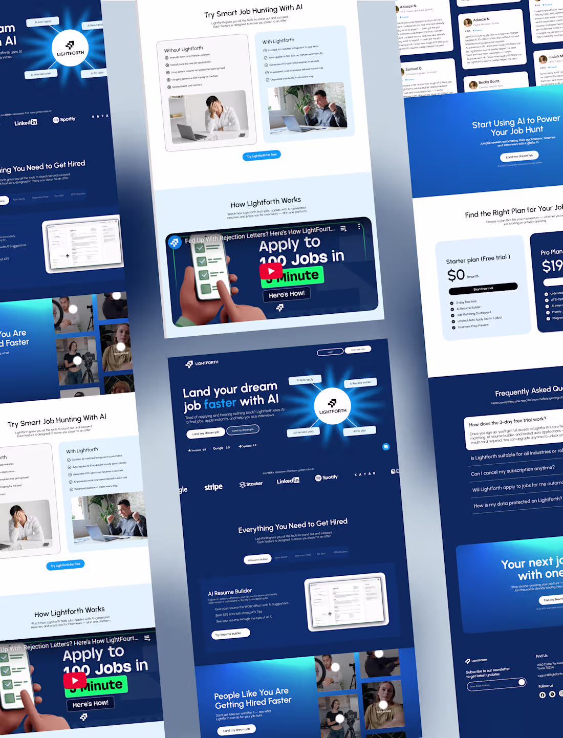 Cover image for Lightforth SaaS Landing Page Redesign