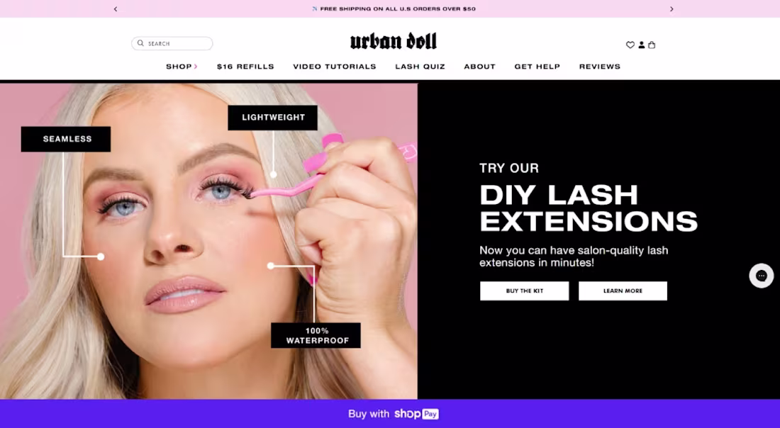 Cover image for Urban Doll Website Case Study
