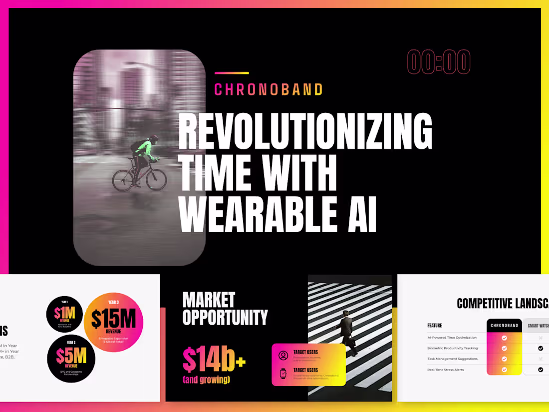 Cover image for Startup Pitch Deck Design Kittl Template