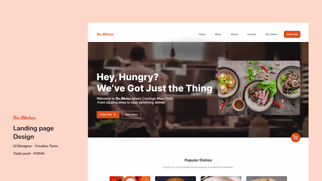 Cover image for The kitchen