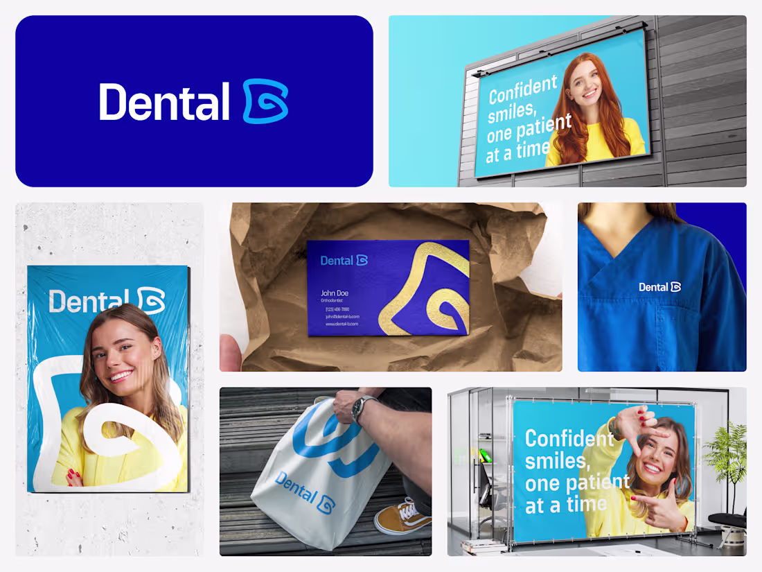 Cover image for Branding project #1 Dental-B #shareyourwork #branding #denti...