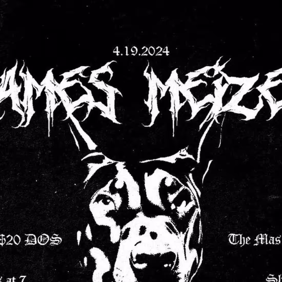 Cover image for Madison Cyr on Instagram: “a poster i did for my band in photos…