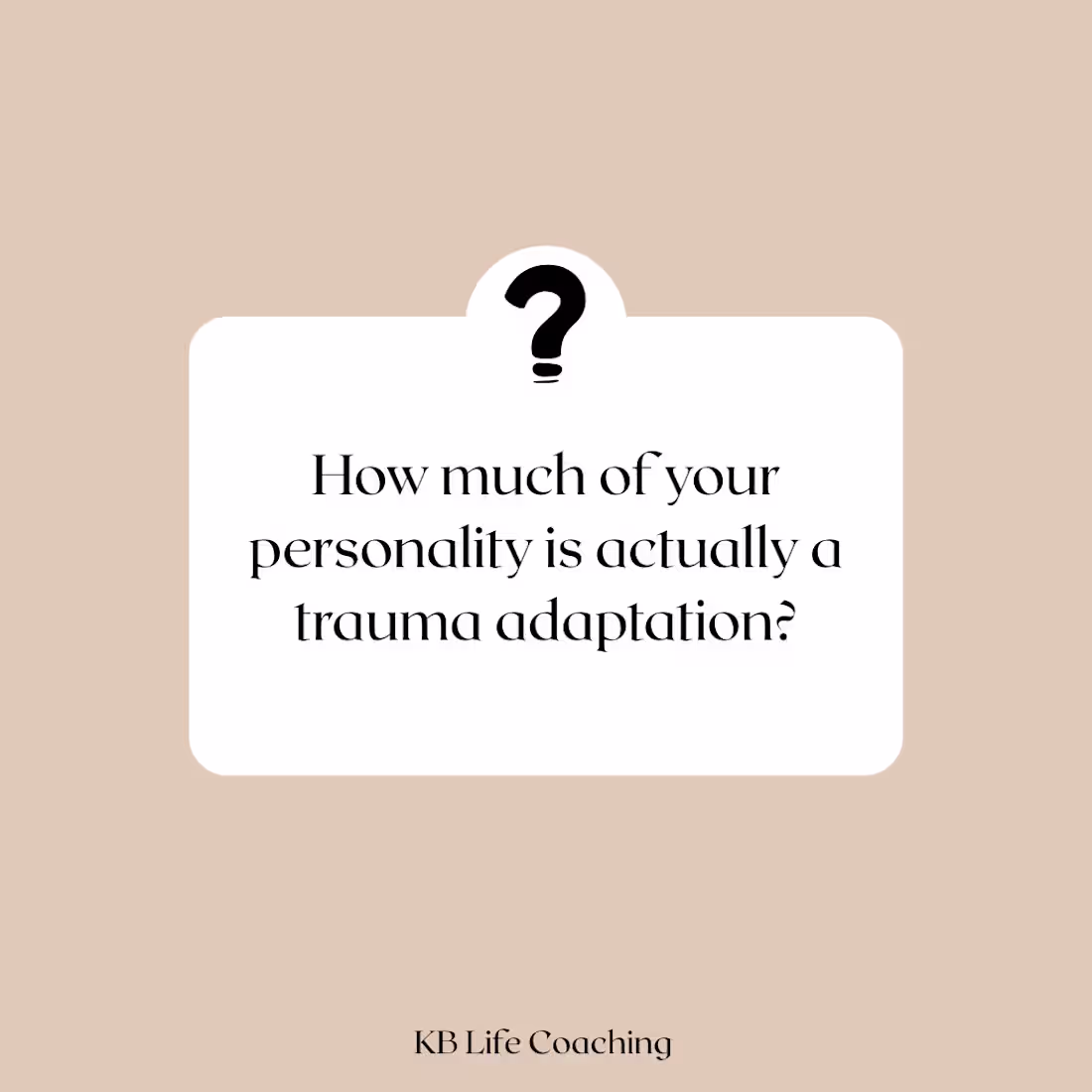 Cover image for For KB Life Coaching, my